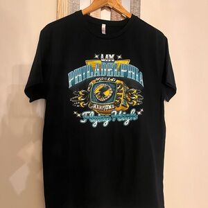 Philadelphia World Champions Black T-Shirt M
